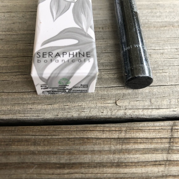 SERAPHINE BOTANICALS Luna Liner Water Resistant Liquid Eyeliner in Black - Picture 7 of 8